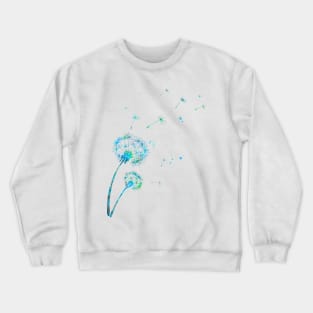 Dandelion Watercolor Painting 2 Crewneck Sweatshirt